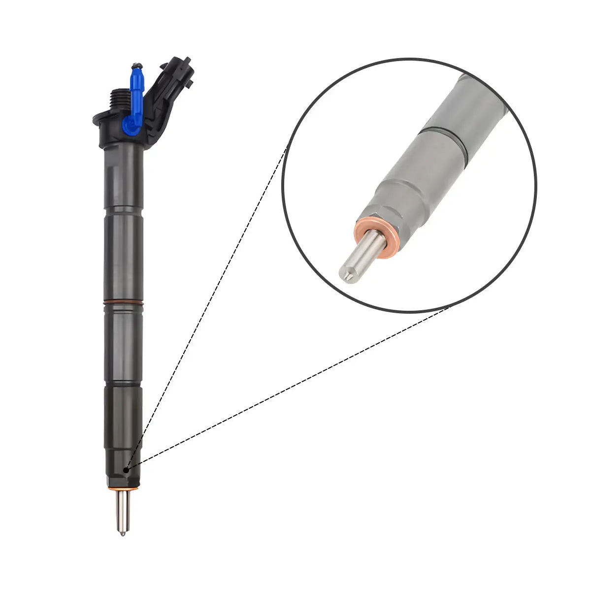 Reman Fuel Injectors 0445117023 Compatible with 2011-2014 Ford 6.7L Powerstroke PS