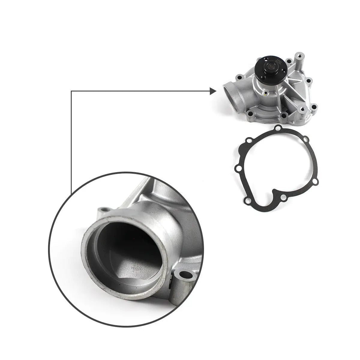 20726083 VOE20726083 Water Pump for Volvo L110E L120E EC290B - image 4