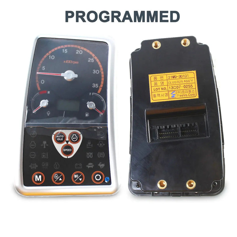 gauge cluster 21M9-30101 for Hyundai Excavator R55-9S R60-9 R80CR-9 - image 2