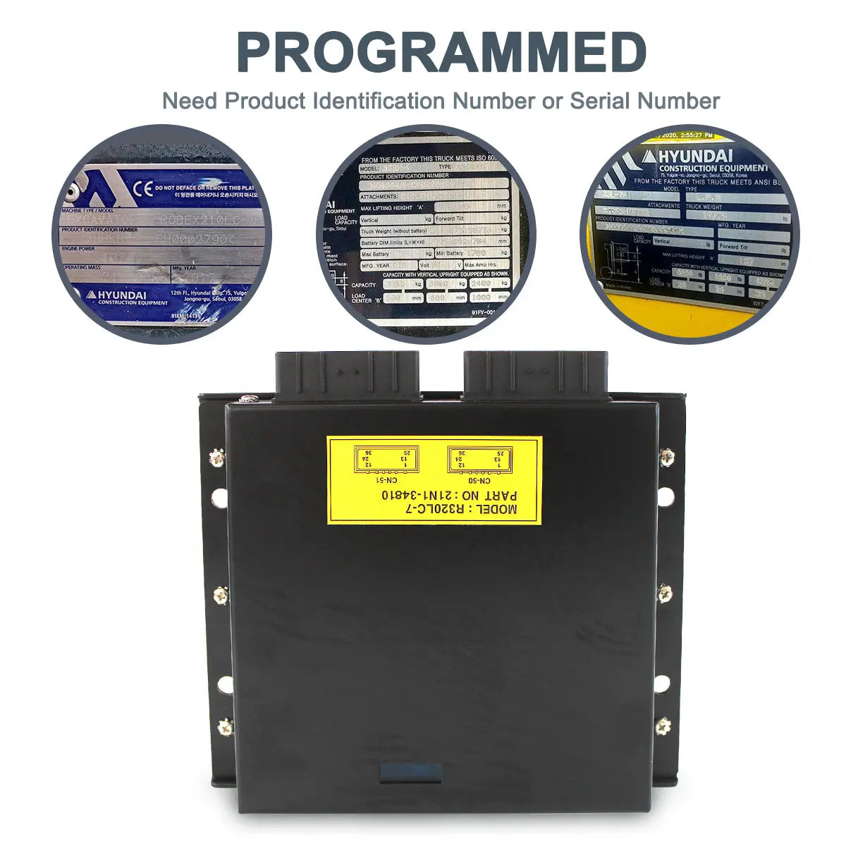controller 21N1-34810 for Hyundai R-7 - image 2