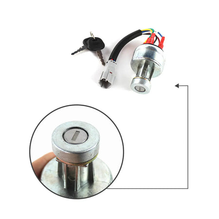 Topsealkit 21N4-10400 ignition switch, for Hyundai R150-7 R210-7 R215-7 R220-7 - image 3