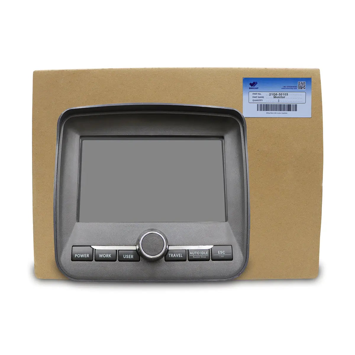 21Q6-30103 monitor display panel for Hyundai Excavator R210-9 R220-9 R140-9 - image 4