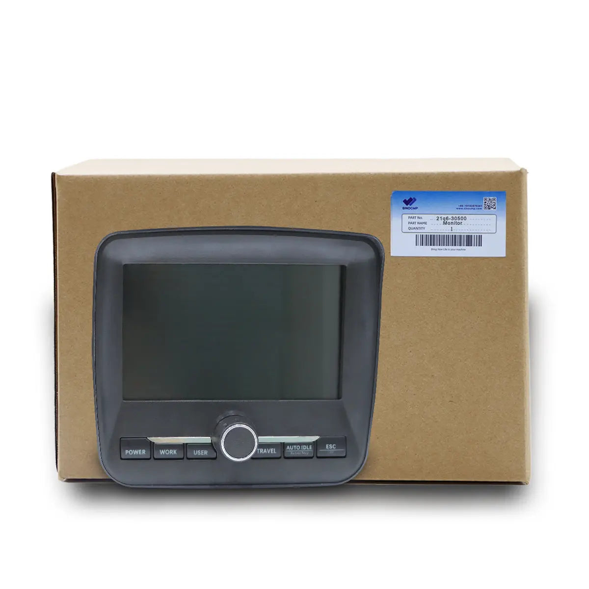 21Q6-30500 monitor display panel for Hyundai R220-9S R220-9 Excavator - image 4