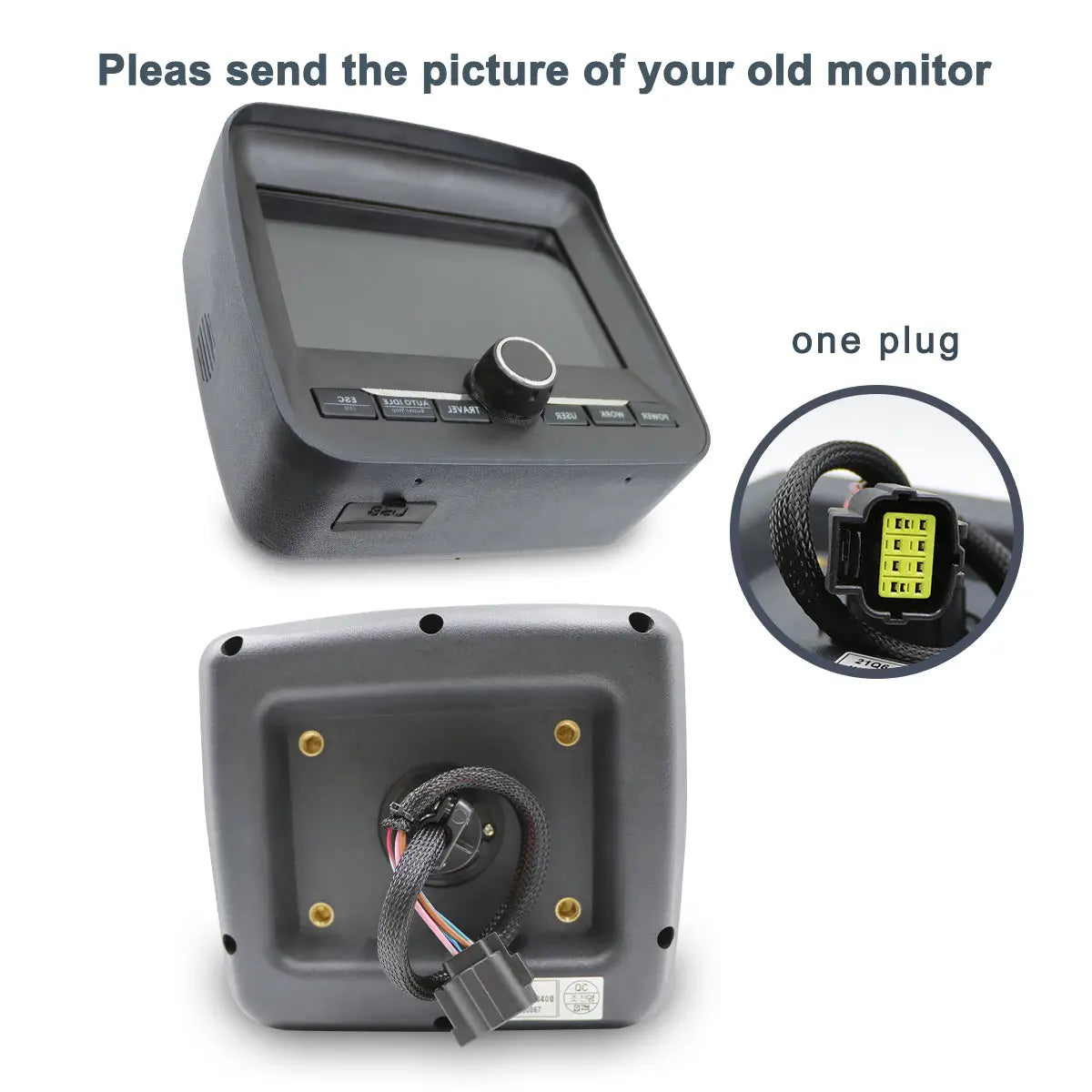 21Q6-33400 gauge cluster for Hyundai R220-9S R480-9 R-9 Excavator - image 2