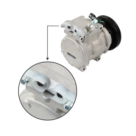 2208-6013B 4PK 24V A/C Compressor for Doosan DX225LC-V - image 3