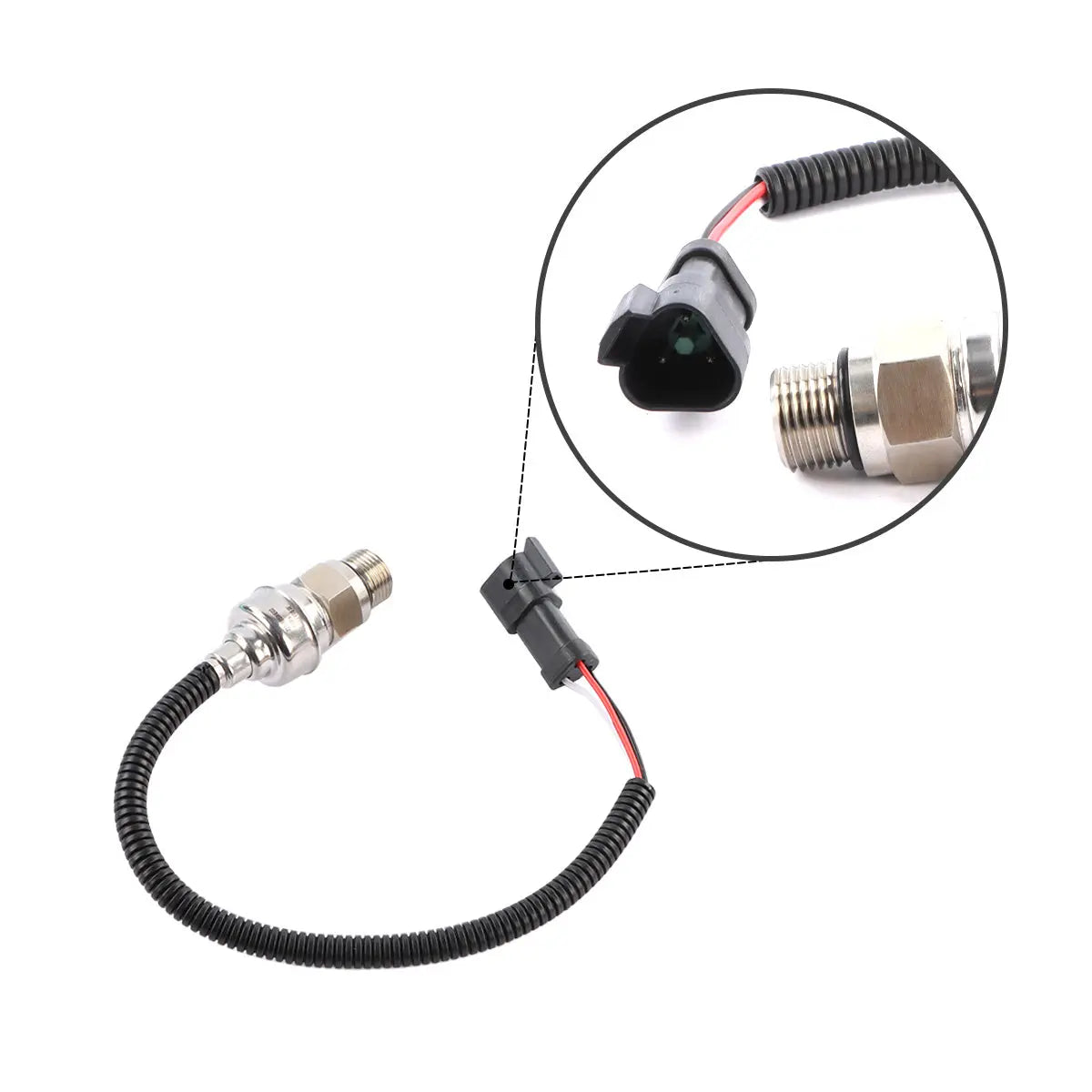 Topsealkit 221-8859 high pressure sensor, for Caterpillar E320C E312C Excavator - image 3
