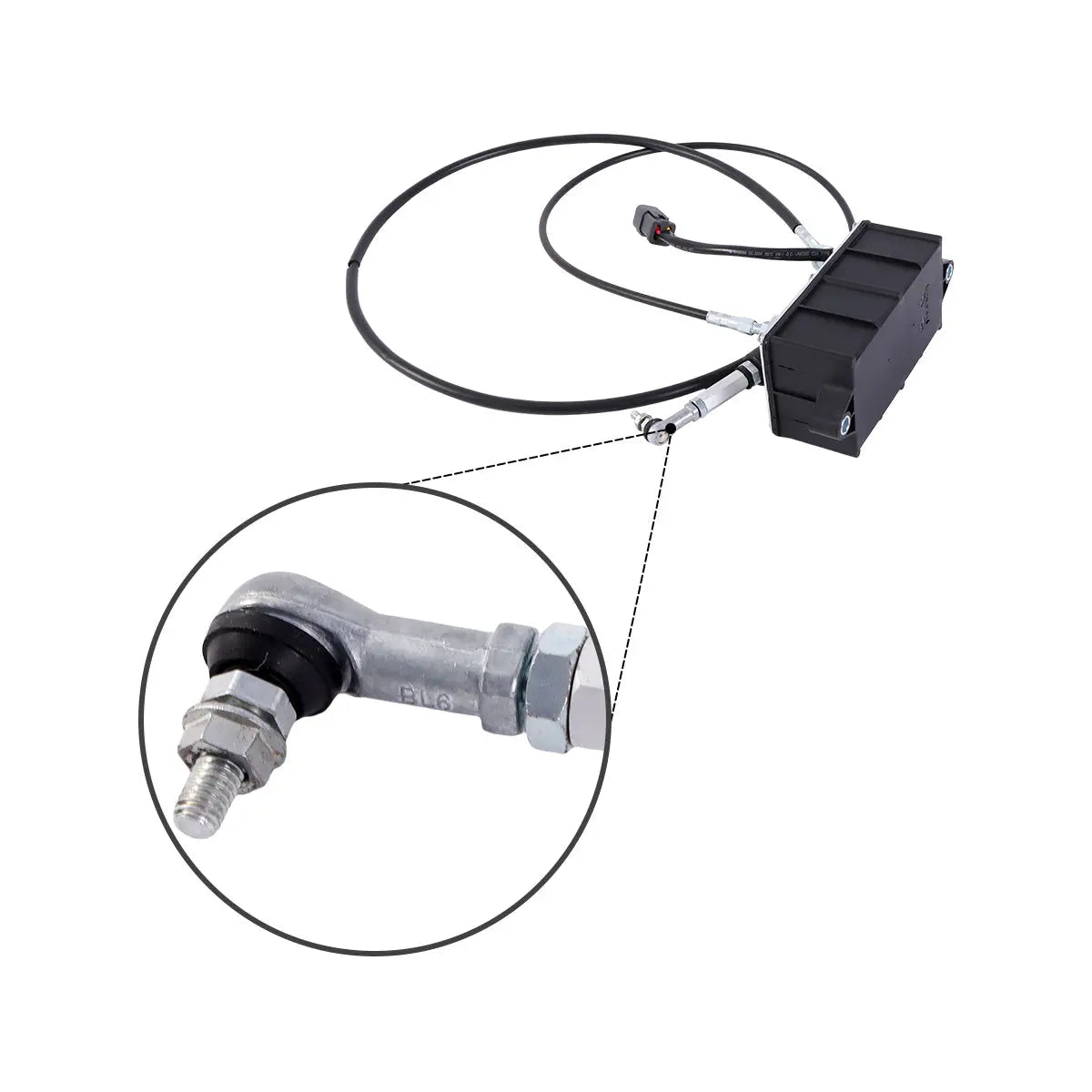 22B-43-13130 throttle motor for Komatsu Excavator PC128US-2 PC138-2 PC138US-2 - image 2