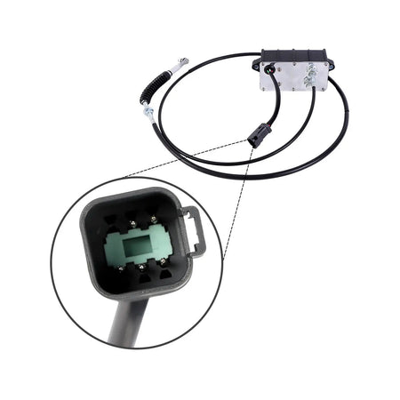 22B-43-13130 throttle motor for Komatsu Excavator PC128US-2 PC138-2 PC138US-2 - image 3