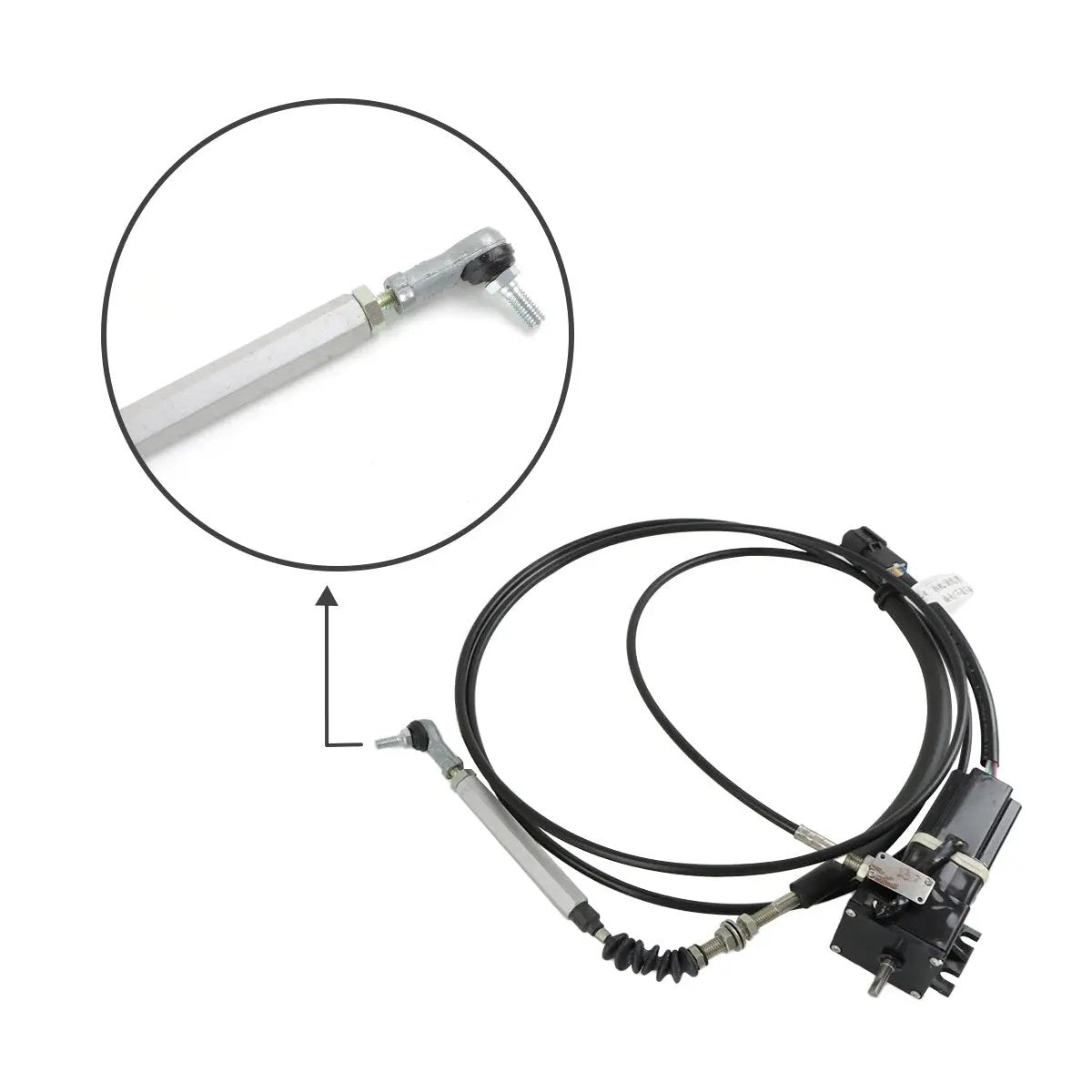 22U-06-11790 throttle motor for Komatsu PC60-7 Excavator - image 3