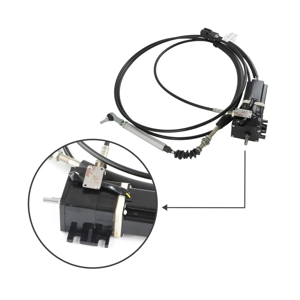 22U-06-11790 throttle motor for Komatsu PC60-7 Excavator - image 4