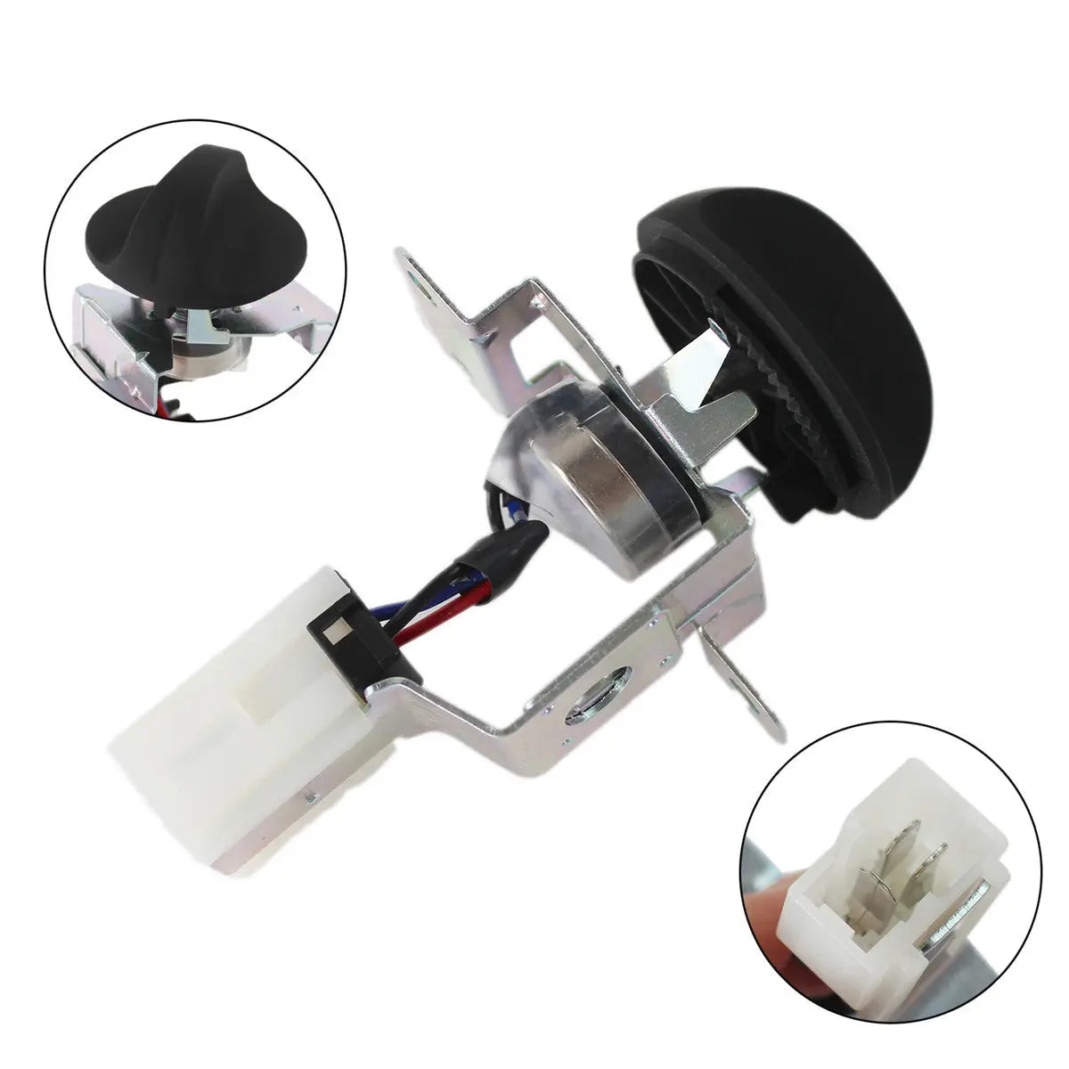 22U-06-22420 throttle motor knob with mounting brackets for Komatsu PC200-8 PC200-7 - image 2