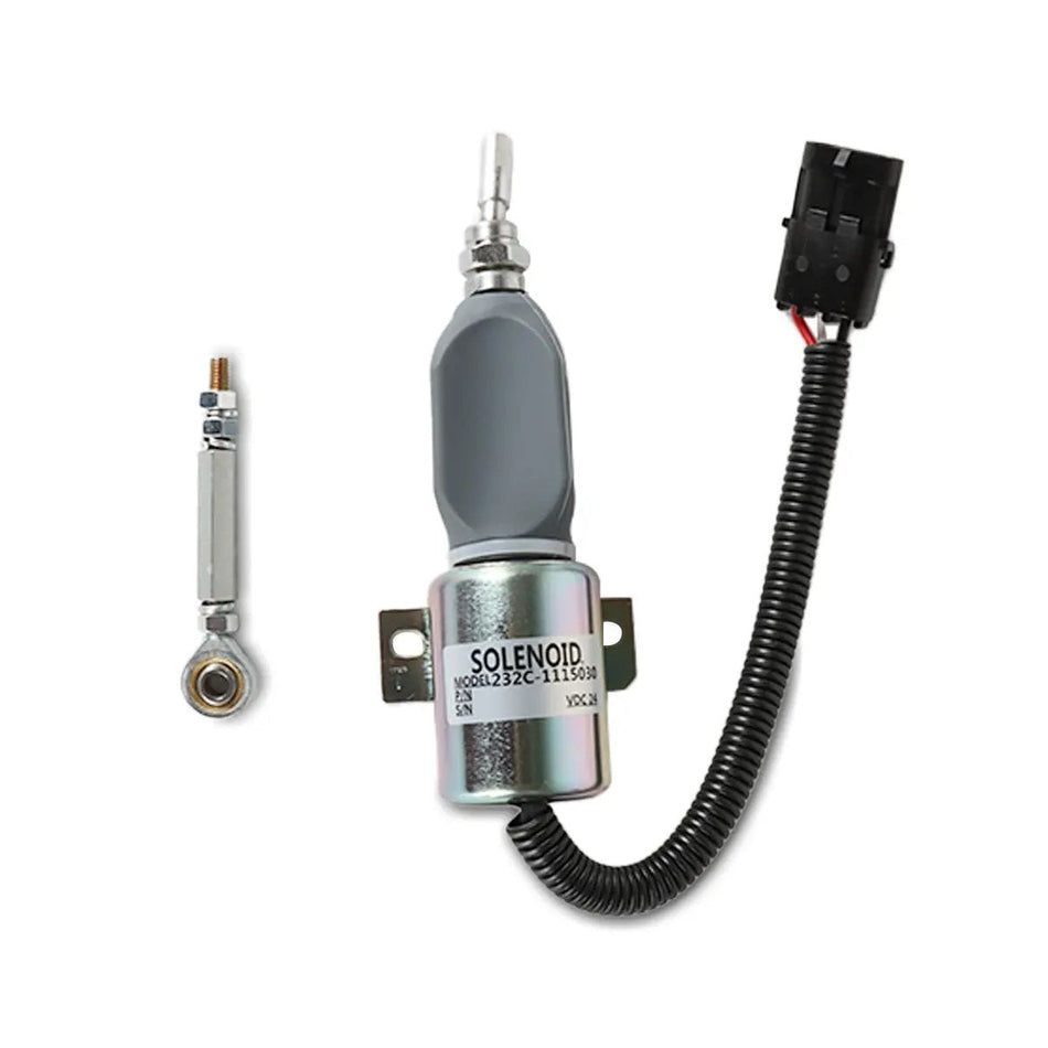 fuel shut-off solenoid 232C-1115030 for Cummins Yuchai 6112 Engine