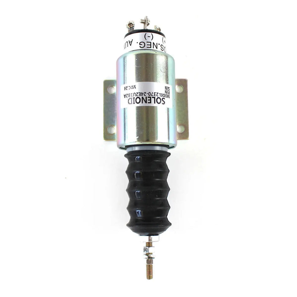 2370-24E2U1B2A fuel shut-off solenoid for Woodward Excavator