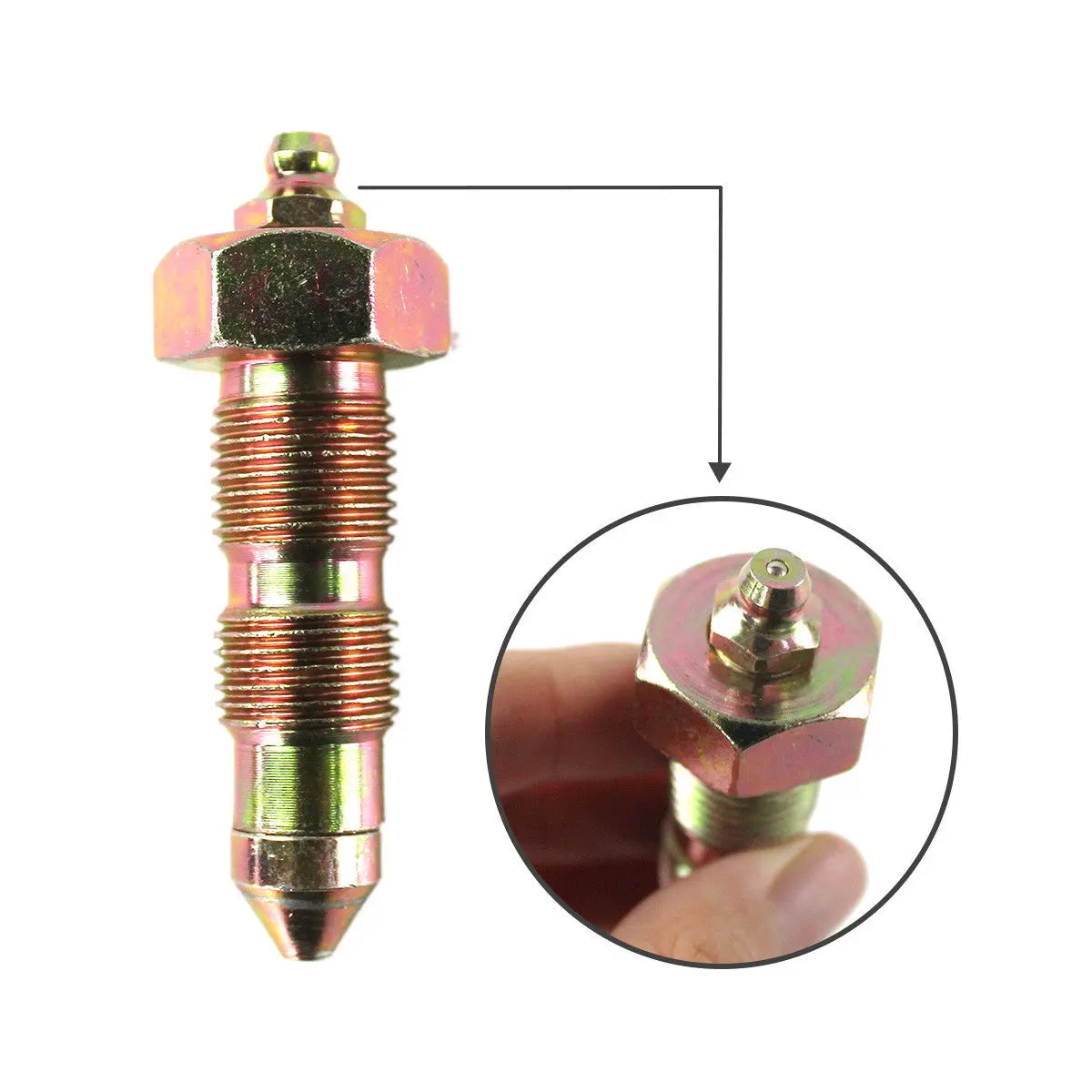 Topsealkit 2444P803 4PCS grease valve, for Kobelco SK100 SK200 SK300 SK400 - image 3