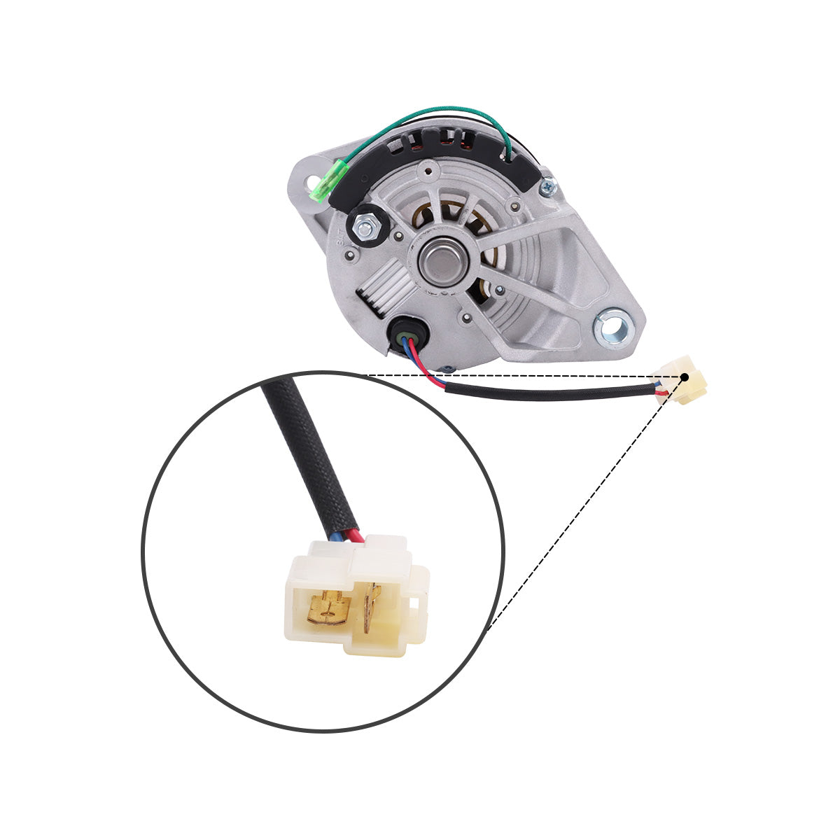 Aftermarket alternator 300901-00007 for Doosan Daewoo - image 4