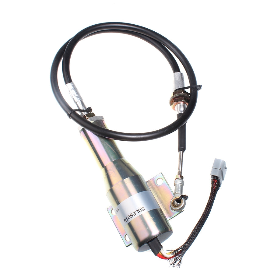 VOE11110030 24V stop solenoid for Volvo Wheel Loader L120C L120D L150C L150D L180C L180D