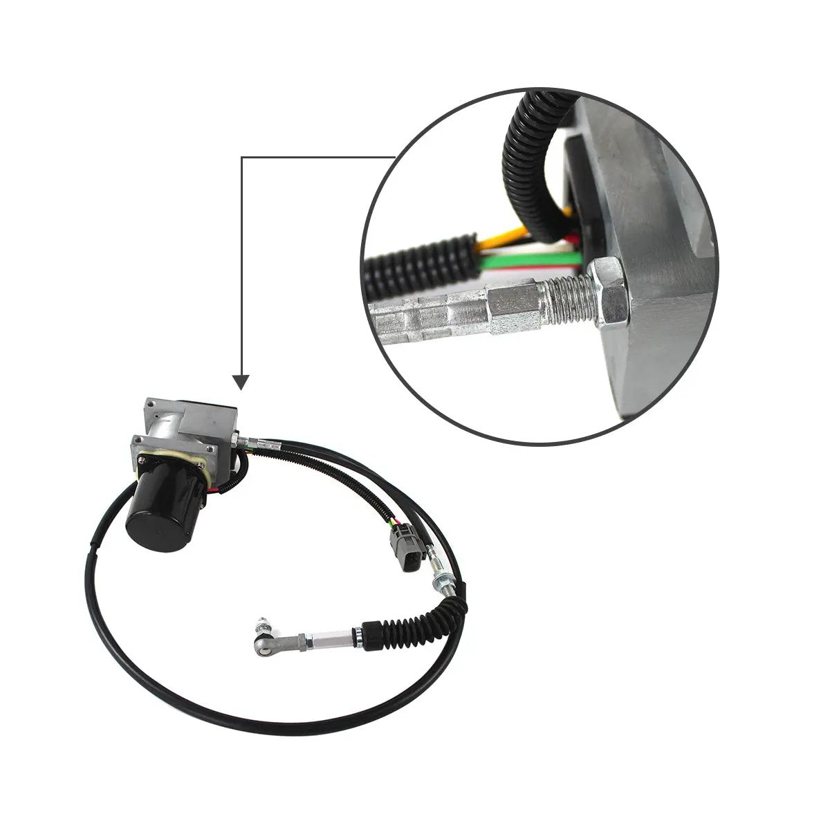 Topsealkit 2523-9015 throttle motor, for SOLAR 290LC-V Doosan DH220-7 Excavator - image 2