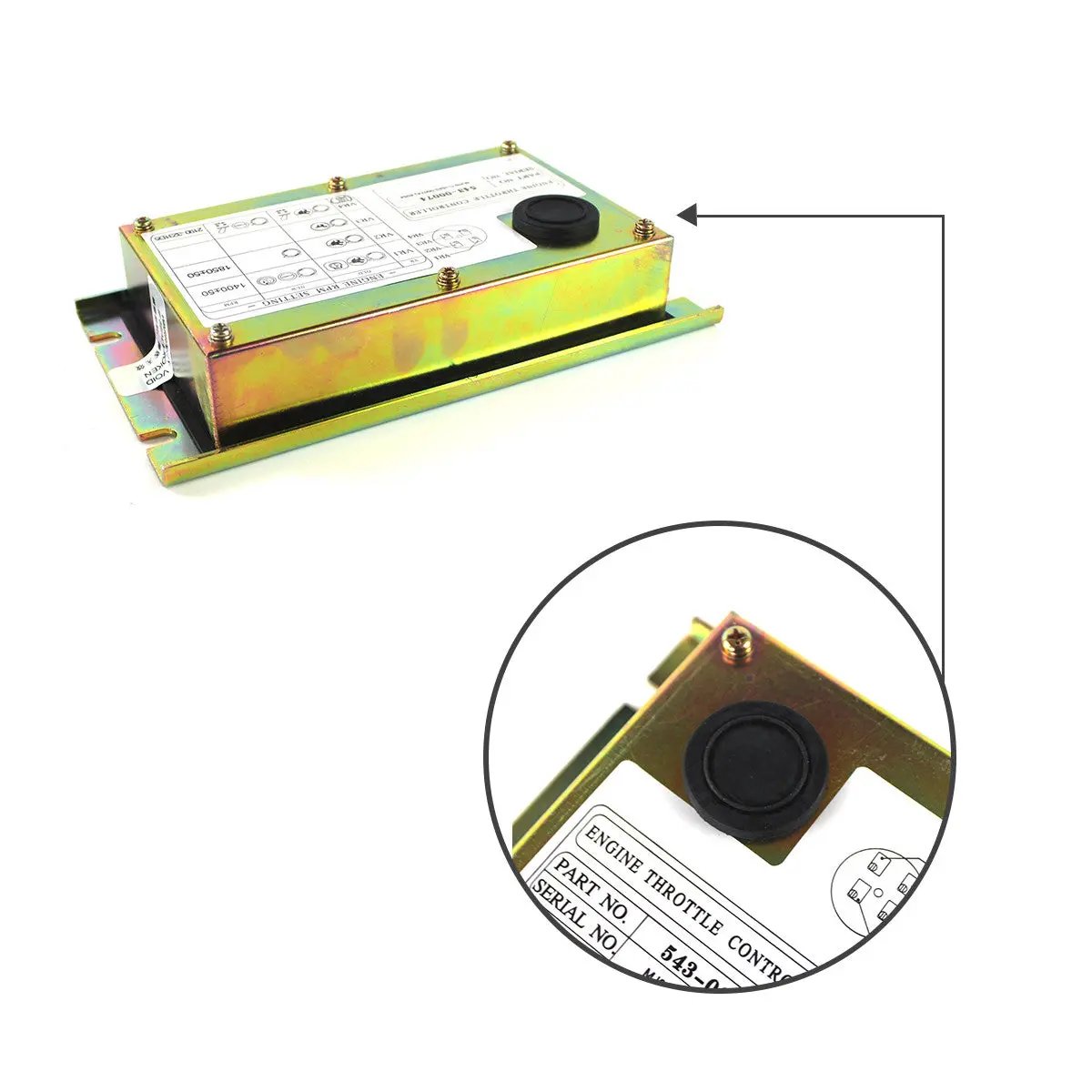 Topsealkit 2543-1036 engine throttle controller, for Daewoo Doosan SOLAR DH220-5 S220-V - image 3