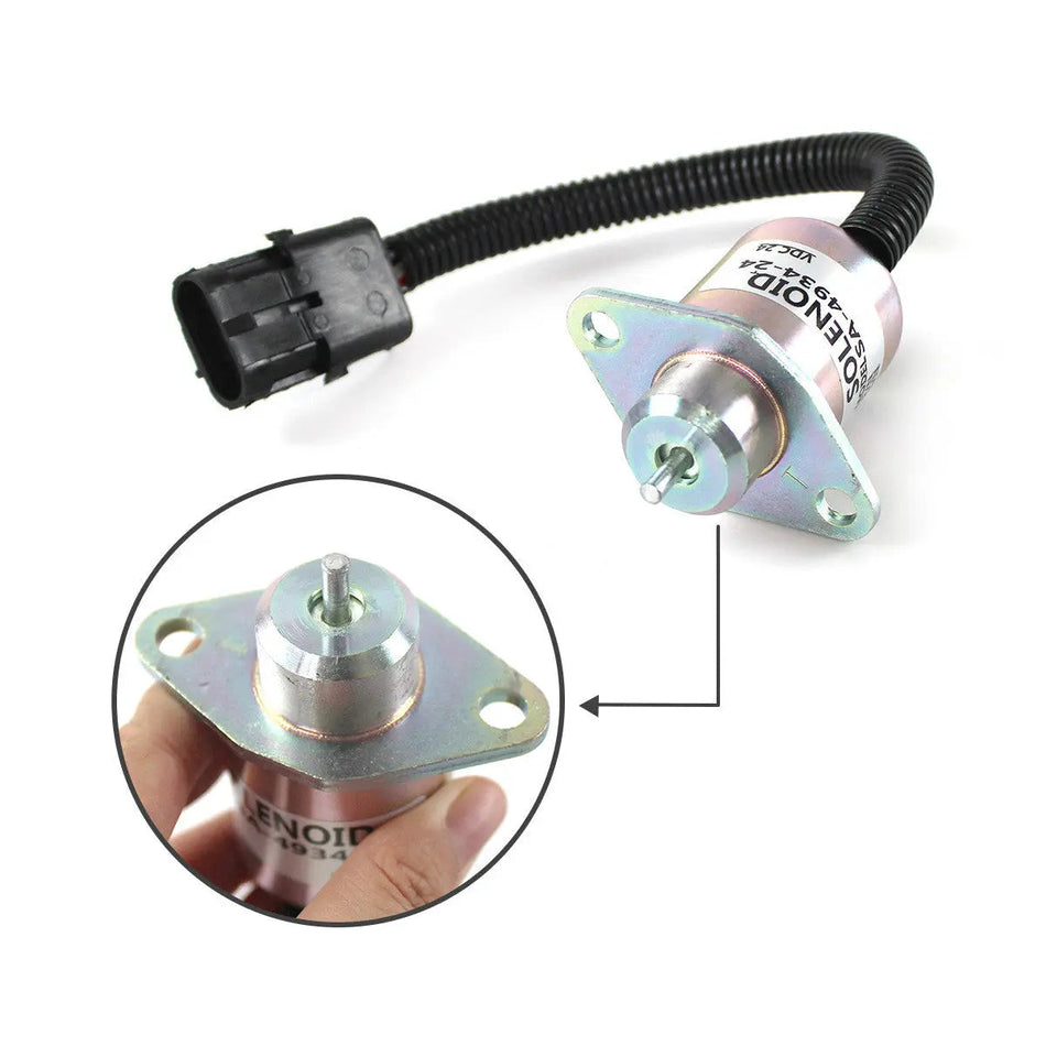 fuel shut-off solenoid 2848A279 for Perkins 700 Series - image 2