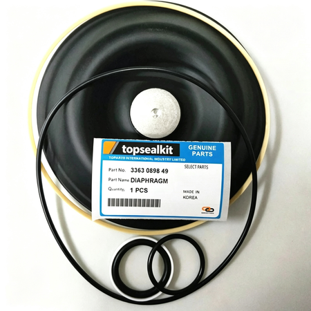 3363089849, Atlas Copco Epiroc, Atlas Copco Epiroc HB2200 HB2000 HB2500, HB2200 HB2000 HB2500, Hydraulic Breaker Diaphragm, Accumulator Membrane, Hydraulic Breaker Parts, Hydraulic Hammer Membrane, Diaphragm Seal, Nitrogen Membrane