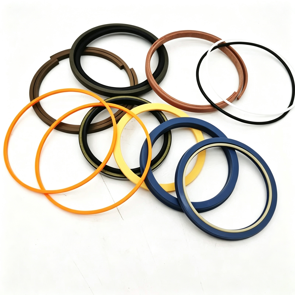 Hitachi, Hitachi ZX210LC-3, ZX210LC-3, Bucket Cylinder Seal Kit, Hydraulic Cylinder Seal Kit, Excavator Seal Kit, Hitachi Excavator Parts, Heavy Machinery Parts, Oil Seal, O Ring Kit, 1102306 4629154