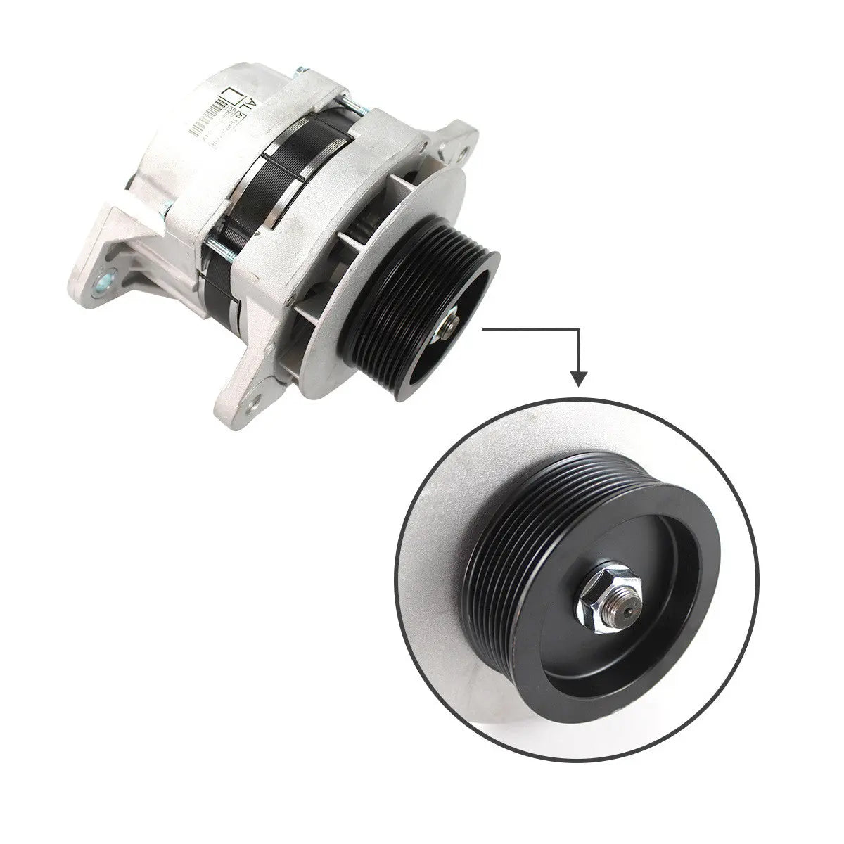 Topsealkit 30090100034 alternator, compatible with Doosan Daewoo - image 2