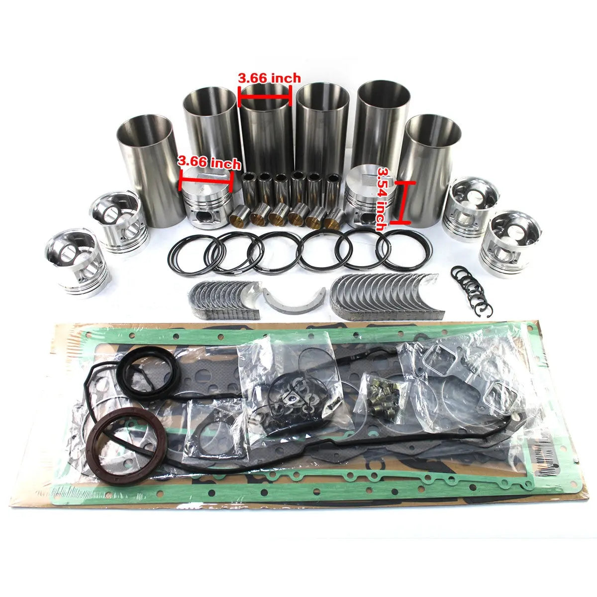 3046 S6S-DI Engine Rebuild Kit for Caterpillar D5C D5G 933 Dozer - image 2