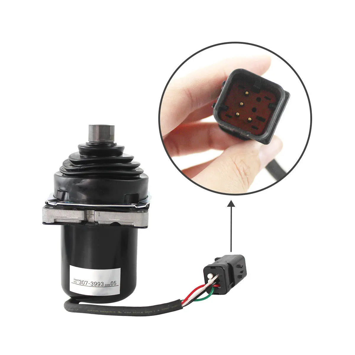 Topsealkit 307-3993 control GP-Handle joystick, for Caterpillar E365C Excavator - image 2