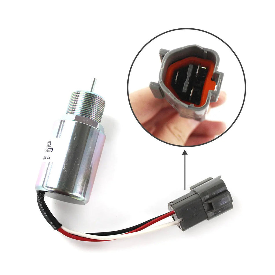 Topsealkit 30A87-10400 fuel shut-off solenoid, for Mitsubishi S3L2-61SD S3L2-61SDH - image 2