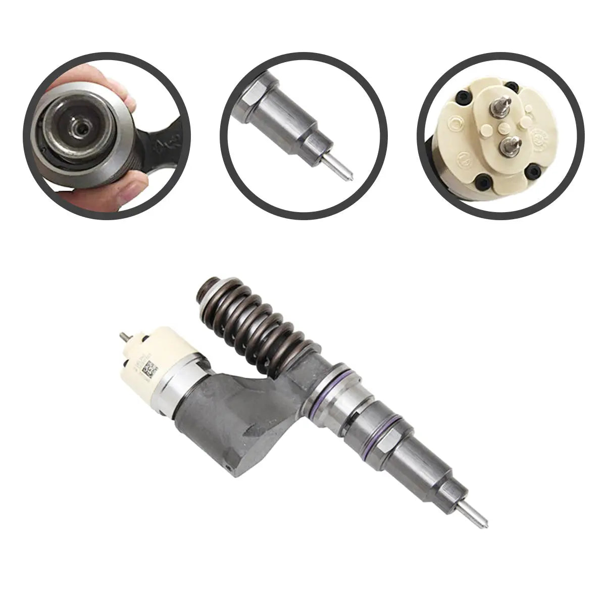 3155040 VOE3155040 Fuel Injector Compatible with Volvo D12D Engine EC460 Excavator Parts