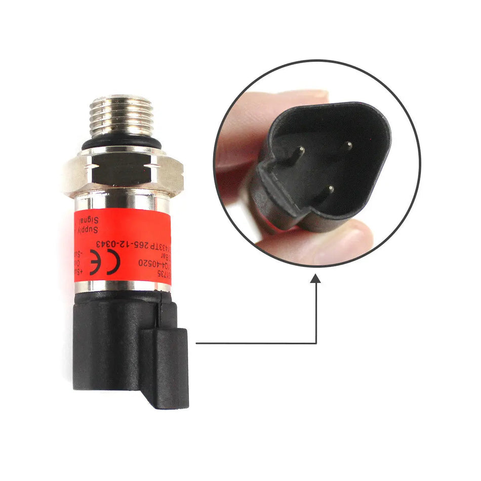31Q4-40830 pressure sensor for Hyundai R140W-9 R170W-9 R180W-9 Excavator - image 2