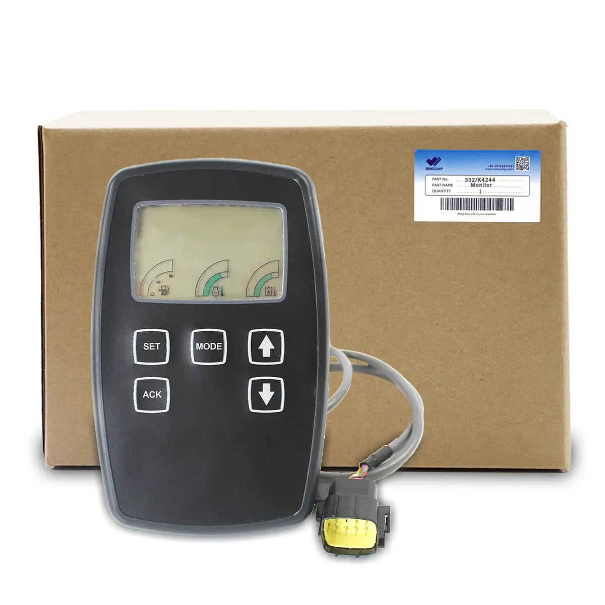 332/K4244 monitor display panel for JCB Excavator JS200LC JS220 - image 5