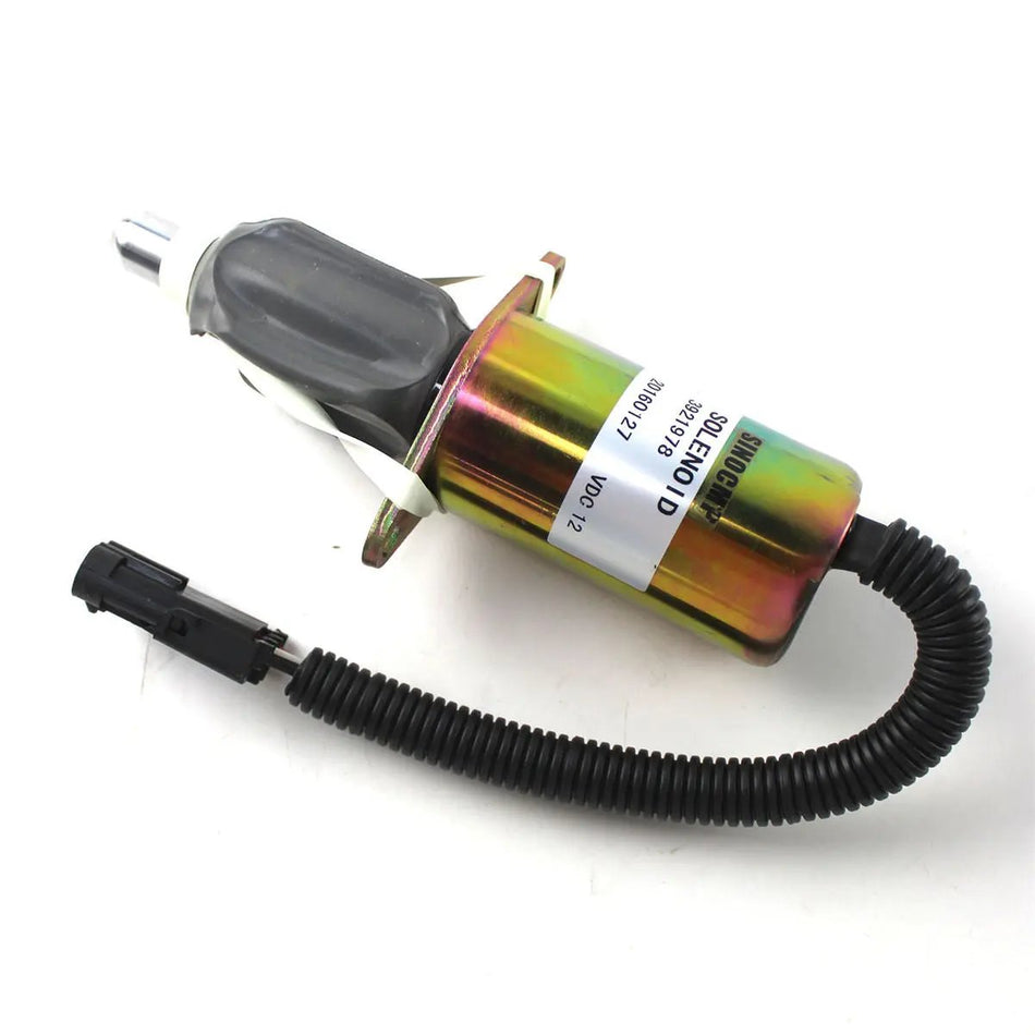 fuel shut-off solenoid 3921978 for Caterpillar 621K 623K 623KLRC Excavator