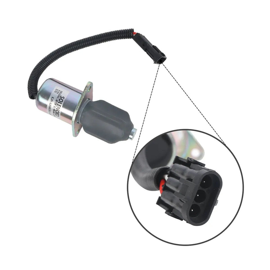 3931196 fuel shut-off solenoid for Cummins Engine - image 2