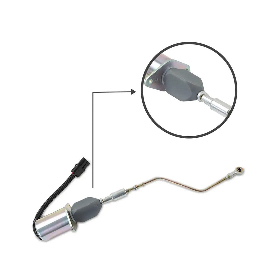 fuel shut-off solenoid 3935459 for Cummins 6BT Engine - image 2