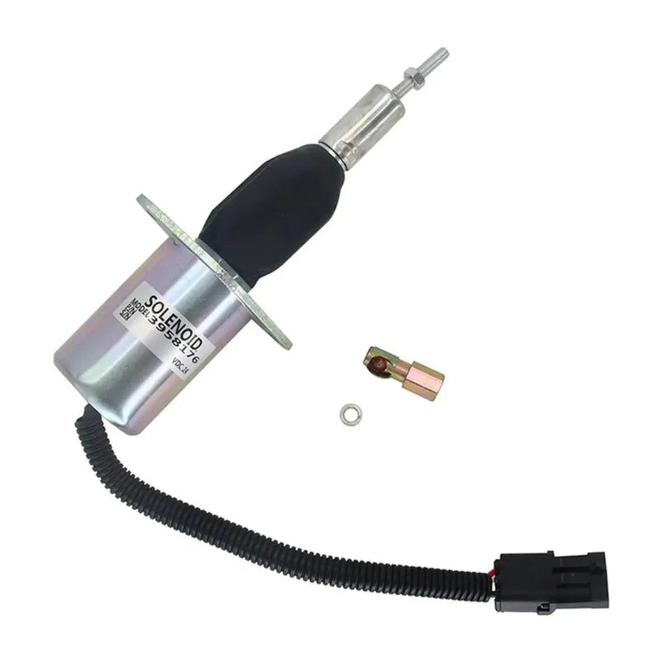 fuel shut-off solenoid 3958176 for Cummins Engine - image 2