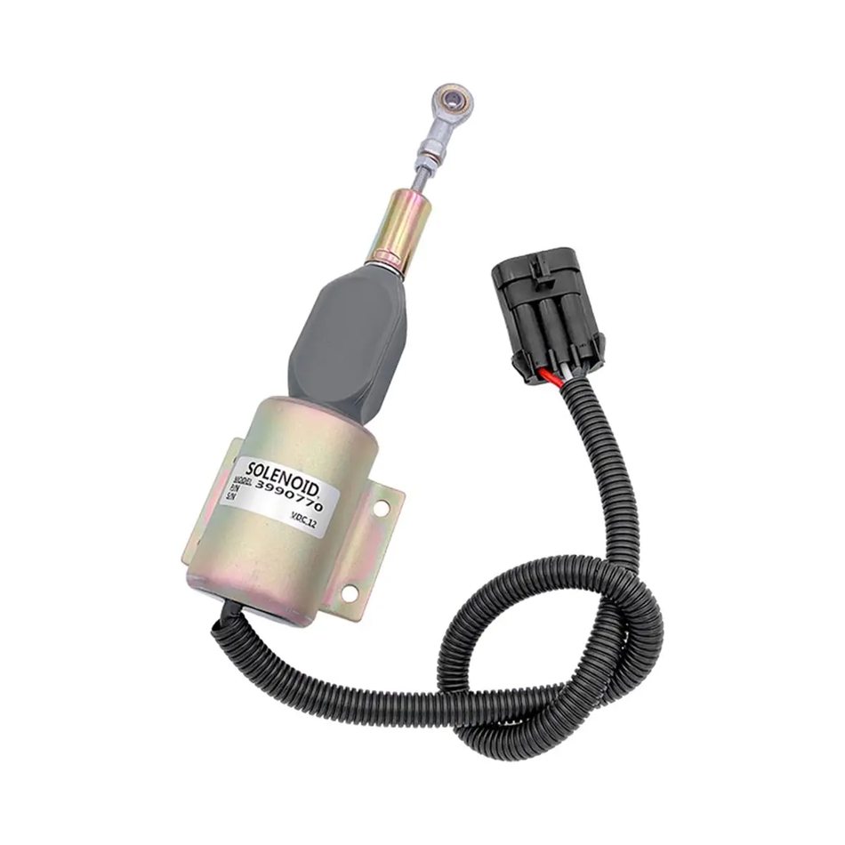 fuel shut-off solenoid 3990770 for Cummins Engine