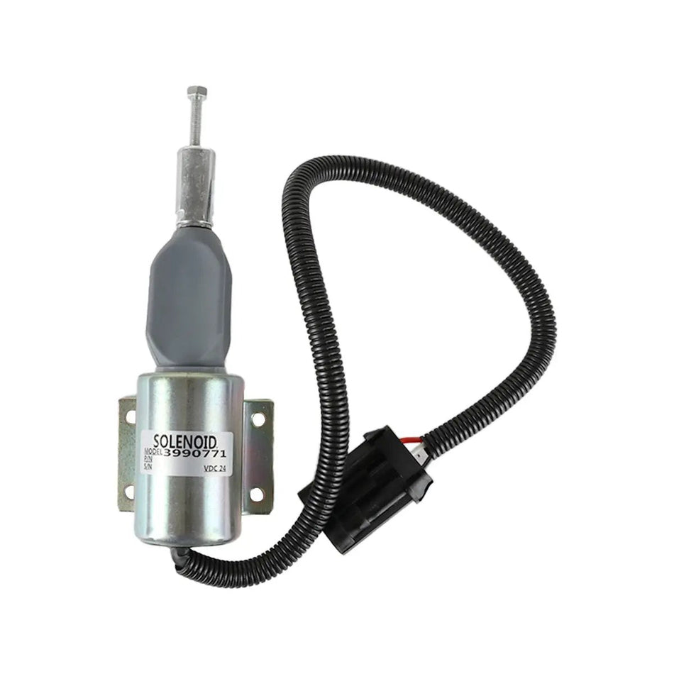 fuel shut-off solenoid 3990771 for Cummins Engine