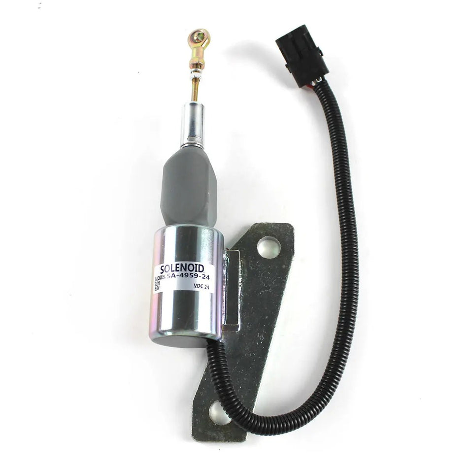 3991625 fuel shut-off solenoid for Hyundai R225-7 R220-5 Excavator