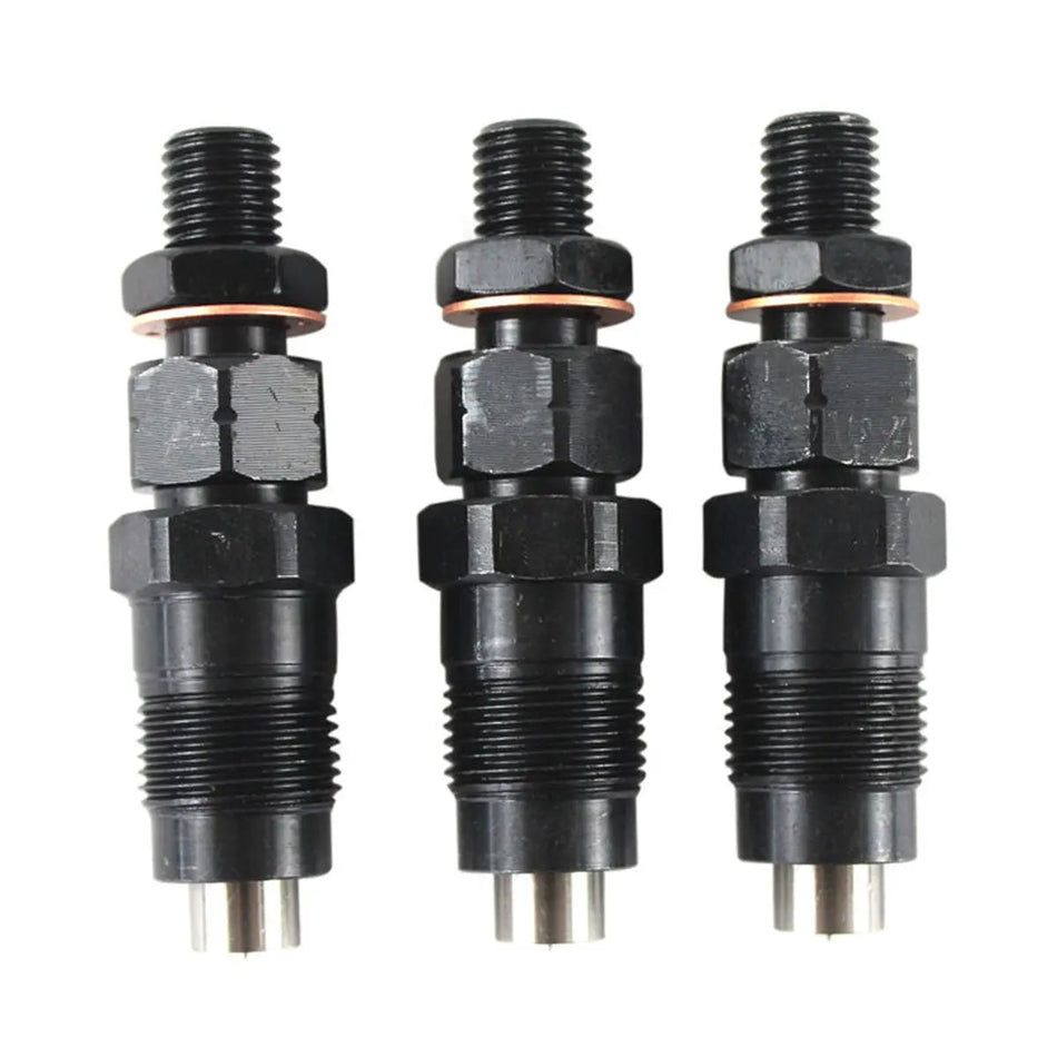 3-Pack Fuel Injectors SBA131406440 131406440 105148-1210 Compatible with New Holland MC28