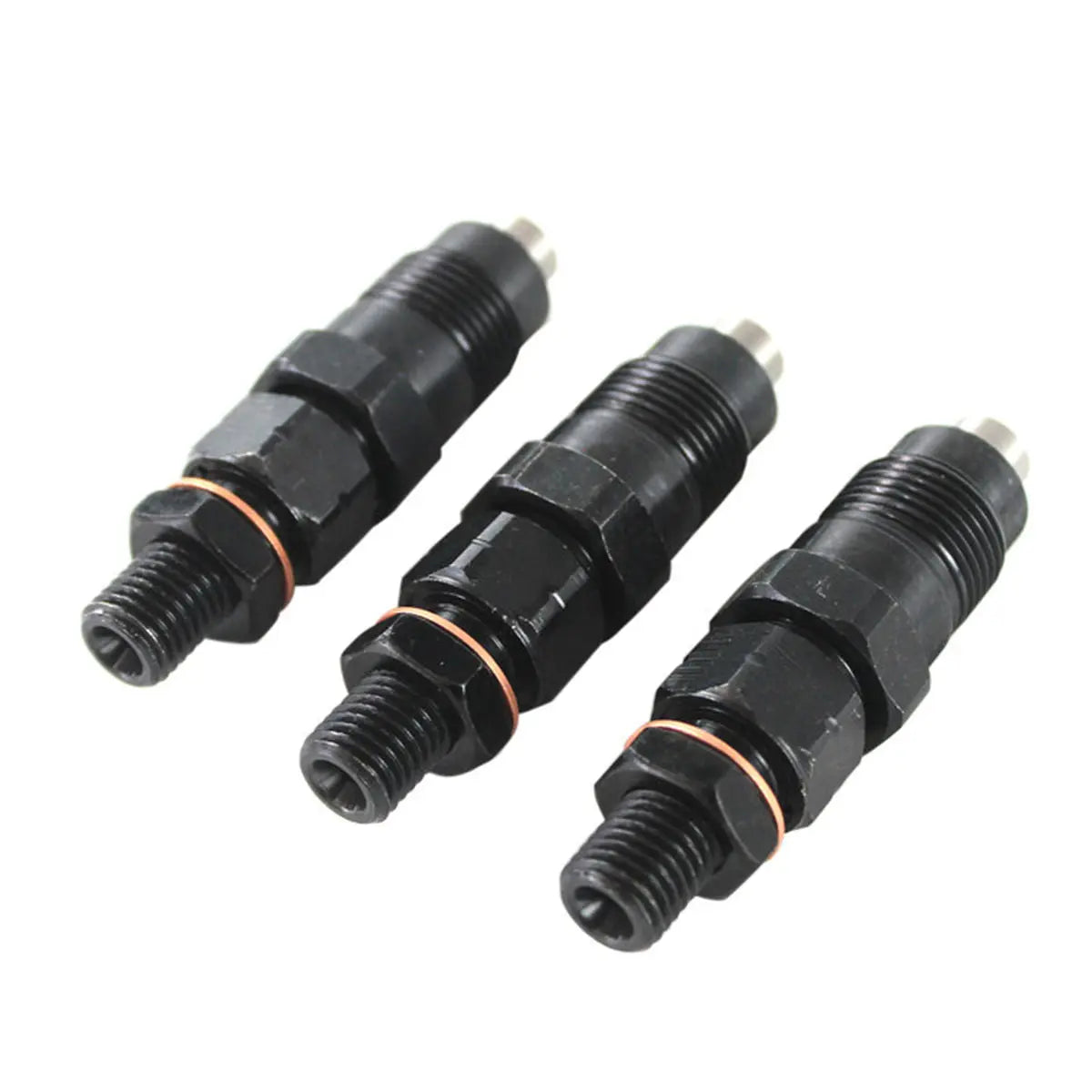 3-Pack Fuel Injectors SBA131406440 131406440 105148-1210 Compatible with New Holland MC28