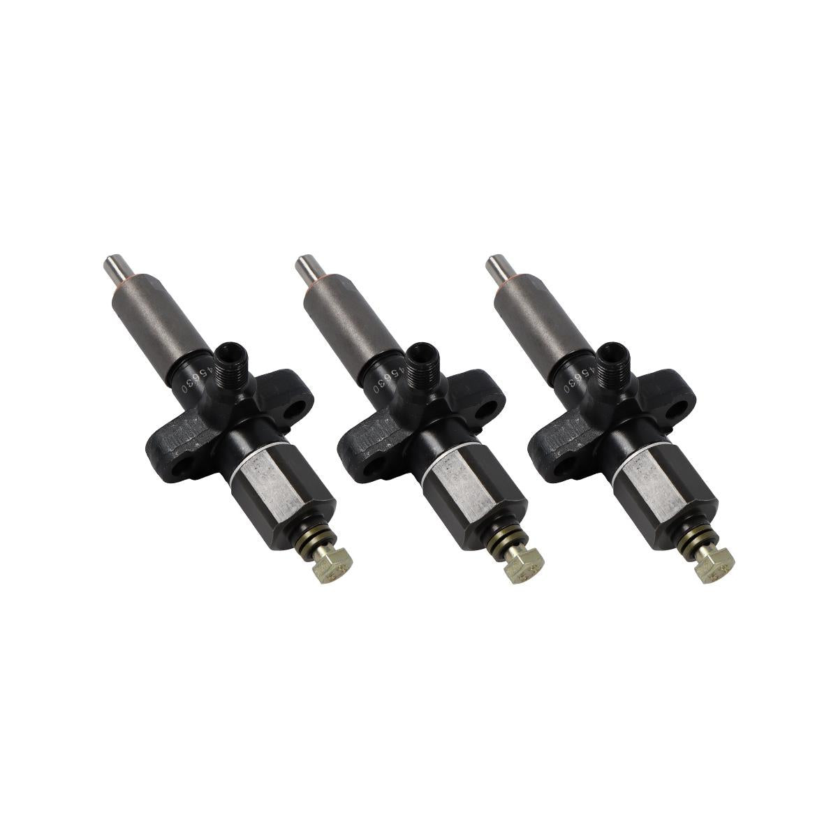 3-Pack Fuel Injector 2645630 Compatible with Perkins 3.1524 D3.152 Engine Massey Ferguson Tractor 135 145 148 230 240 250 550 560
