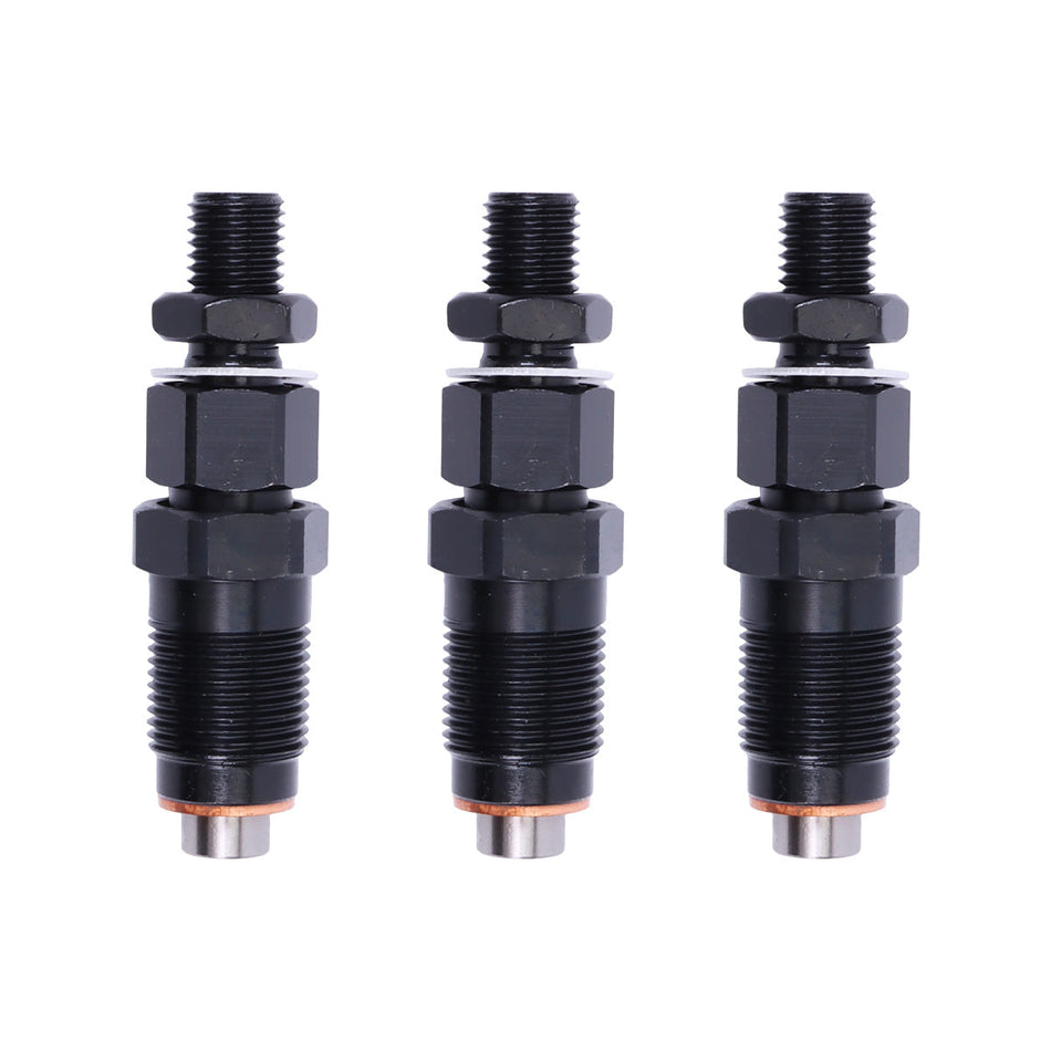 3-Pack Fuel Injector AM882410 Compatible with Kawasaki FD620D Engine John Deere Tractor 1023E