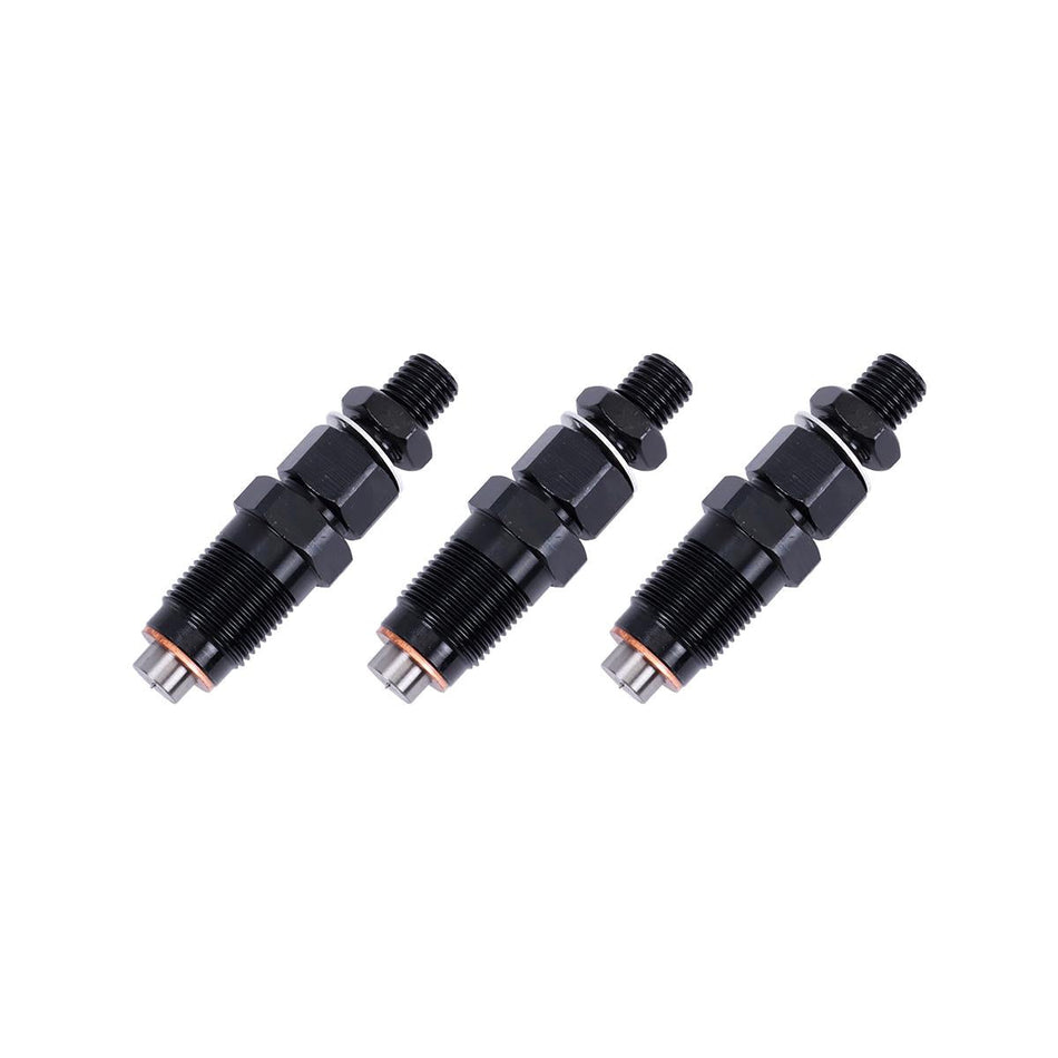3-Pack Fuel Injector AM882410 Compatible with Kawasaki FD620D Engine John Deere Tractor 1023E