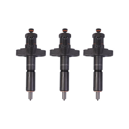 3-Pack Fuel Injector D4NN9AF593A Compatible with New Holland Ford Tractor 231 2600 3600