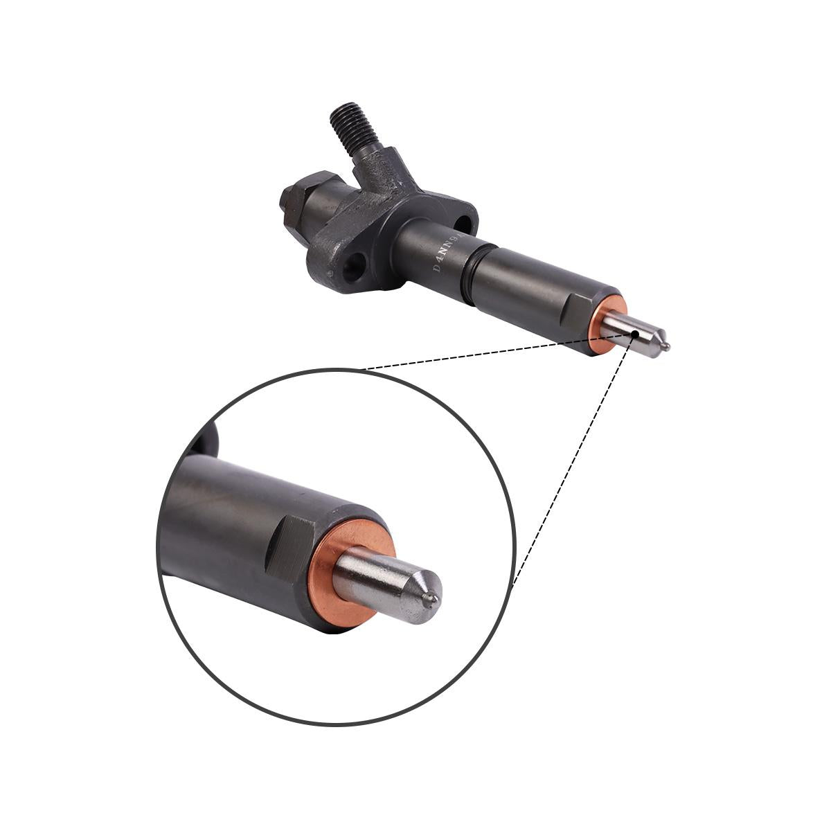 3-Pack Fuel Injector D4NN9AF593A Compatible with New Holland Ford Tractor 231 2600 3600