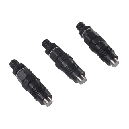 3-Pack Fuel Injectors 119515-53001 Compatible with Yanmar 3TNV70 3TNV88 3YM30 Engine