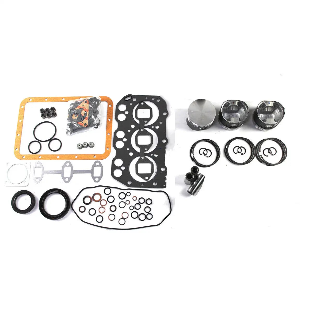 3T72 Engine Rebuild Kit for Yanmar YM169 YM180 YM186 Tractors - image 5