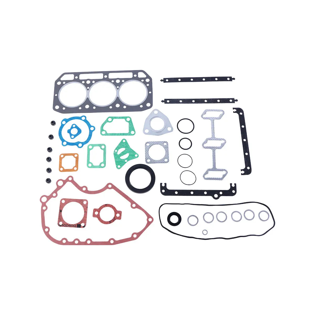 3T84H Engine Overhaul Gasket Kit for Yanmar Engine Toyota SDK6 Skid Steer Loader - image 3