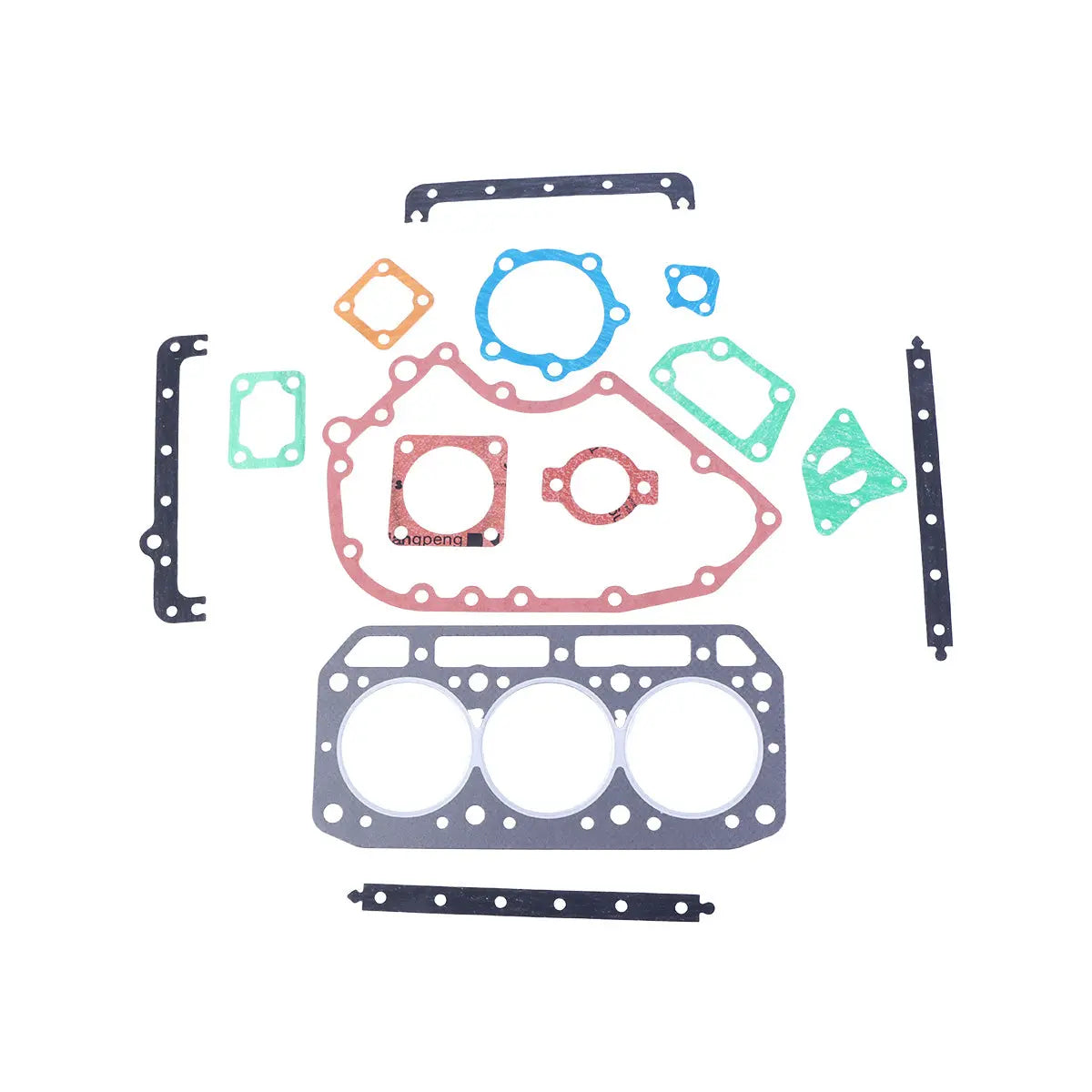 3T84H Engine Overhaul Gasket Kit for Yanmar Engine Toyota SDK6 Skid Steer Loader - image 4